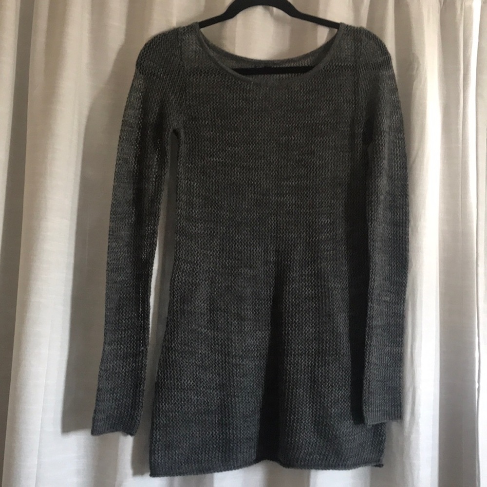 Express Heather Grey Sweater